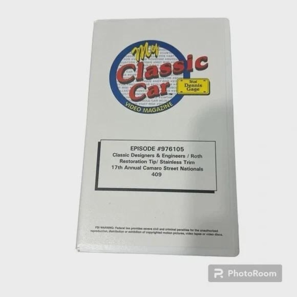 My Classic Car With Dennis Gage Video Magazine Episode 976105 VHS